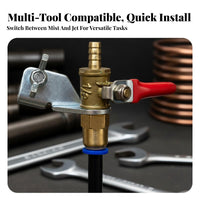 Angle Grinder Water Dispenser Cooling Function Angle Grinder Particles Remover Cutting Machine Water Dispenser Adjustable Spray