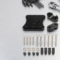 Handlebar Clamp Mount 12mm Motorcycle Mount Metal for Handlebars