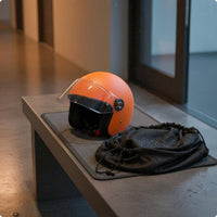 Large Capacity Waterproof Helmet Bag Oxford Material Waterproof Drawstring Backpack for Riding