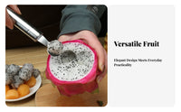 Fruit Baller Stainless Steel Fruit Baller Digger Double-Ended Fruit Baller 2-in-1 Design Fruit Baller Rust-Resistant