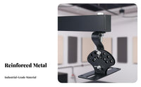 360° Rotation Wall Mount Speaker Bracket All-Metal Construction Wall Speaker Mount Easy Installation for DJs, Home Theater Enthusiasts, Stage, Karaoke Bar, Club
