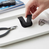 Slider with Curved Base Black Guide Block for Riders