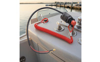 Metal Terminals Outboard Engine Kill Switch Replacement Part Emergency Stop Switch Long-Lasting Waterproof
