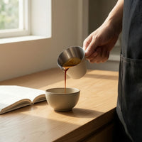coffee Measuring Cup with Handle Metal coffee Measuring Cup Ergonomic for Latte Art Practice