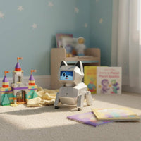 Early Learning AI Pet Robot Storytelling Voice Chat Robot Toy 30+ Actions for Children, Kids, Playtime