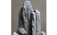 Decorative Rock Sculpture Irregular Faux Mineral Faceted Tabletop Decoration for Tea Room