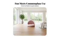 Year-Round Use Human-Sized Pet Bed Cozy Nest Design Floor Lounger Soft Texture Home Furniture Spacious Interior for Adults, Teens, Women, Living Room, Relaxing, Bedroom, Outdoor