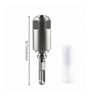Heavy-Duty Electric Hammer Conversion Head Heat-Treated Hammer Adapter with Fast-Swap Interface Secure Accurate for DIYers, Workshop