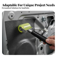 Sound Deadening Roller Minimizes Air Bubbles Car Sound Mat Roller Smooth Rolling Car Audio Deadener Tool for Professionals, Wallpapering, Auto Repair