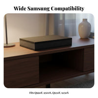 2 Pieces Stable Weighted Base Surround Sound Speaker Stand Non-Slip Feet Floor Speaker Stand Cable Management Home Theater Accessory Easy Assembly for Living Room