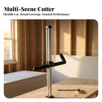 Perforated Handle Adjustable Drywall Cutter Vertical Metal Body Folding Gypsum Board Cutter Portable