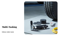1 Piece Straight Air-powered Miniature Grinder Kit High-speed Function Sturdy Aluminum Alloy Material with Comprehensive Grinding Tools Suitable for Garage Workshop Mechanics
