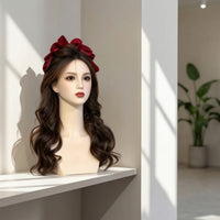Mannequin Head with Shoulders Skin-Toned-Toned Female Mannequin Head Pre-Madeup for Cosplayers, Jewelers, Retail Stores