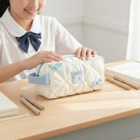 Bowknot Stationery Case Versatile Large Capacity Pencil Case Large Capacity Pen Bag for School