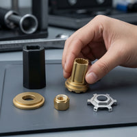 Propeller Hub Kit with Nut Replacement Propeller Hub Kit Hardware Marine-Grade Splined for Boat Owners