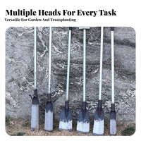 Long Handle Trenching Manganese Steel Long Handle Digging Tool Construction Narrow Head Digging for Gardeners, Farmers, Garden