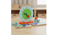 Time Learning Toy Set Child-Centered Inspired Multifunctional Timepiece Toy