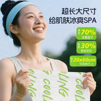 Cooling Ice Towel Wipes for Sports, Outdoor Activities, and Sun Protection