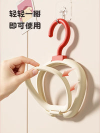 Apple Hat Organizer Door Hanging Scarf Hook Baseball Cap Display Rack