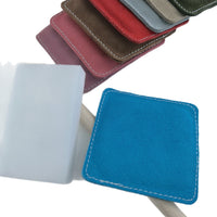 Billiard Cue Tip Scuffers and Cleaners - Double-Sided Suede Leather Towel for Pool Cue Maintenance