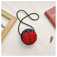 Kids' Cartoon Ladybug Shoulder Bag - Mini Coin Purse & Fashion Accessory