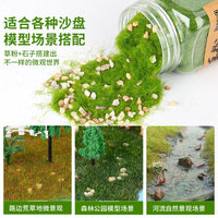 Model Scenery Grass Powder for Dioramas and Architectural Models, 50g Bag
