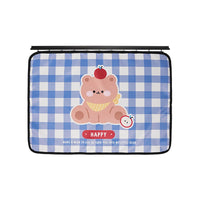 Car Window Sun Shade with Cartoon Design, UV Protection and Heat Insulation, Track-Mounted for Vehicle Interior