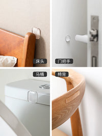 Shuangshan Transparent Door Handle Wall Protector Pads