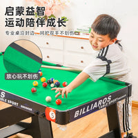 Foldable Mini Pool Table for Kids and Adults, Indoor Desktop Billiards Game Set, Large Size Family Toy