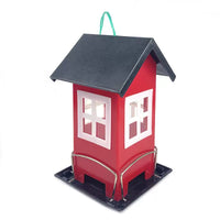 Outdoor Hanging Acrylic Bird Feeder for Wild Birds - Rainproof Balcony & Villa Use