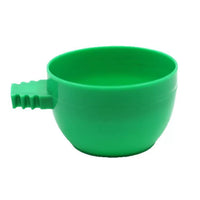 Bird Cage Feeder Drinker Round Bird Bowl Water Box Food Box Bird Cage Accessories Parrot Dual-use Trough Food Container