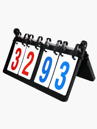 Multi-Sport Flip Scoreboard for Basketball, Table Tennis, and More