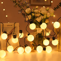 LED Globe String Lights for Indoor/Outdoor Decor, USB/Battery/Solar Powered Fairy Lights