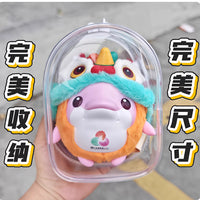 OB11 Doll Travel Bag GSC Nendoroid Transparent Storage Bag 1/12 BJD Thickened Dustproof Display Doll Bag Small Items