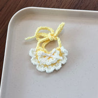 10cm Doll Clothes Highland Cow Bib for Cotton Dolls