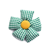Colorful Fabric Flower Brooch Pin for Clothing and Hair Accessories