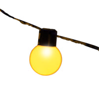 Outdoor Camping G50 LED Globe String Lights for Tent and Patio Decor, Battery Powered