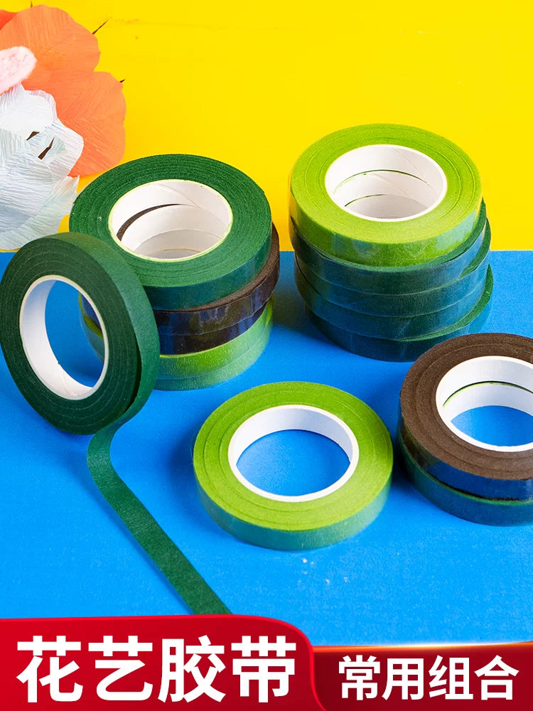 Crepe Paper Floral Tape for DIY Bouquets and Crafts