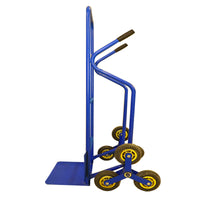 Portable Folding Stair Climbing Hand Truck with 6-Wheel Design