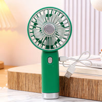 Portable USB Rechargeable Handheld Mini Fan with 3-Speed Adjustment for Outdoor Use and Promotional Gifts