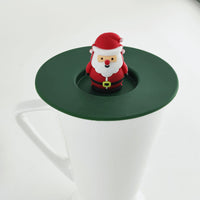 Universal Silicone Mug Lid with Dustproof Seal and Heat Resistance