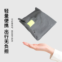 Portable U-Shaped Travel Pillow for Neck Support and Napping