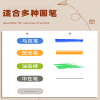 DIY Blank Desk Calendar Kit with Sketch Paper or Cardstock for Creative Crafting