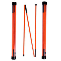 Golf Alignment Stick Foldable Putting Aid Swing Trainer for Beginners
