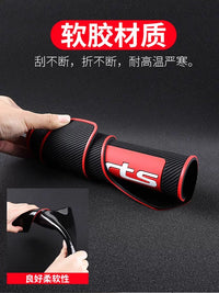 Universal Car Mud Flaps for SUV, Off-Road, and Sedan Vehicles - Soft Rubber Cartoon Design