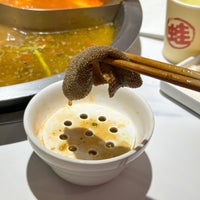 Creative Ceramic Hot Pot Oil Strainer Bowl Household Double-Layer Filter Soup Bowl for Self-Service Hot Pot Restaurants and Hotels