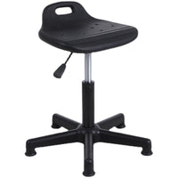 ESD Anti-Static PU Leather Lab Chair with Adjustable Height for Cleanroom and Workshop
