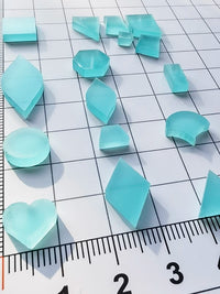 Glow-in-the-Dark Acrylic Mosaic Tiles for DIY Crafts, Kids' Art, Coasters, and Candle Holders