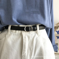 Women's Versatile Casual Fashion Square Buckle Belt