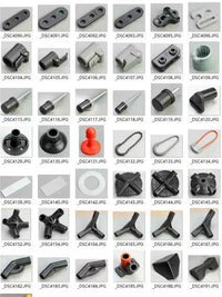 Outdoor Tent Canopy Plastic 4-Way Connector for Iron/Aluminum Poles